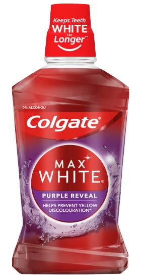 Colgate Max White Purple Reveal Mouthwash (500ml)