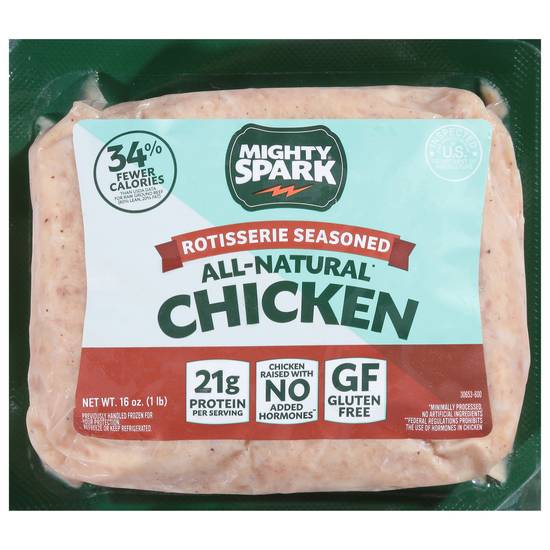 Mighty Spark Rotisserie-Seasoned Ground Chicken