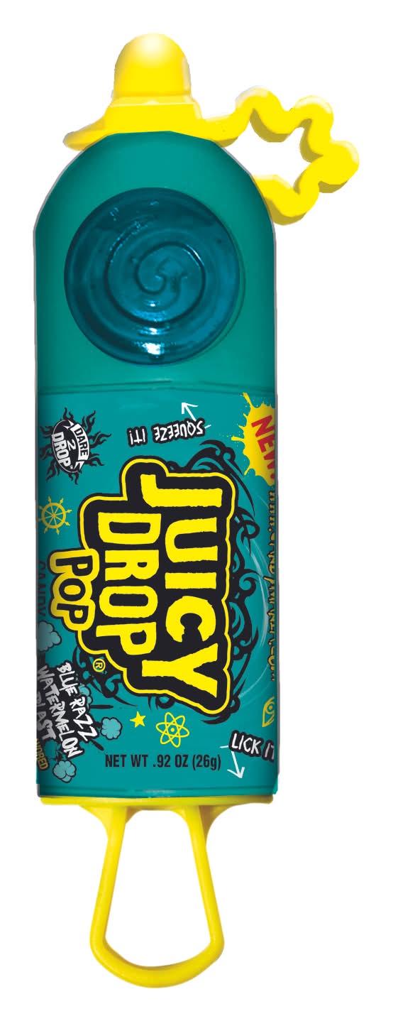 Topps Juicy Drop Assorted Lollipop 0.92 Oz