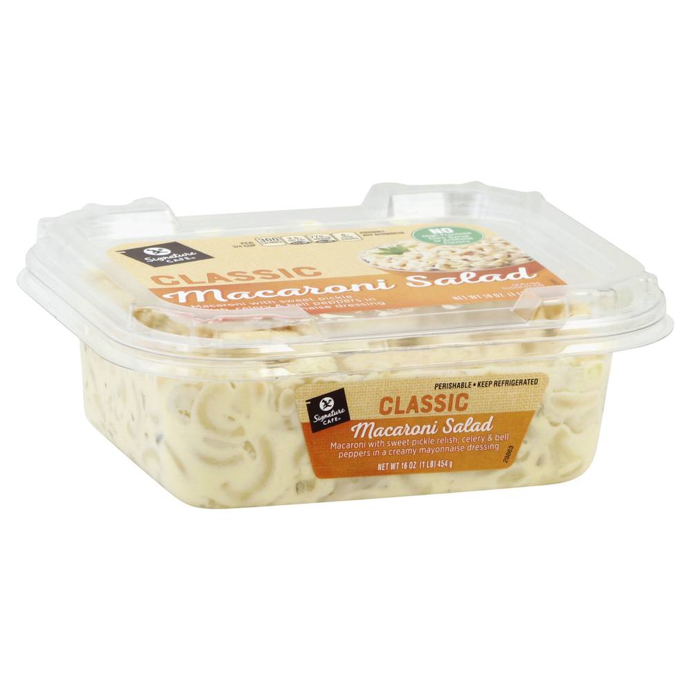 Signature Cafe Classic Macaroni Salad (16 oz)