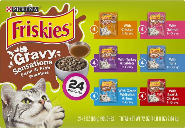 Friskies gravy sensations outlet pouch