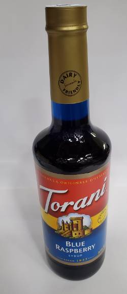 Torani - Blue Raspberry Syrup - 750 ml