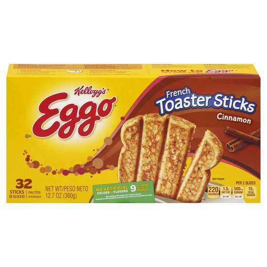 Eggo French Toaster Sticks Cinnamon