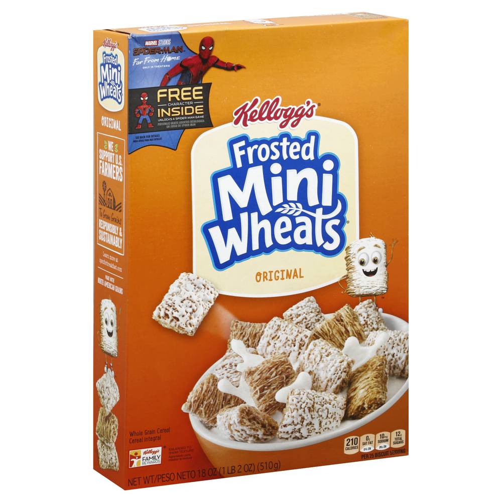 Kellogg's Frosted Mini Wheats Cereal Original (1.12 lbs)