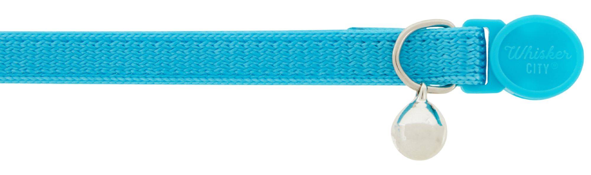 Whisker City® Breakaway Kitten Collar (Color: Blue)