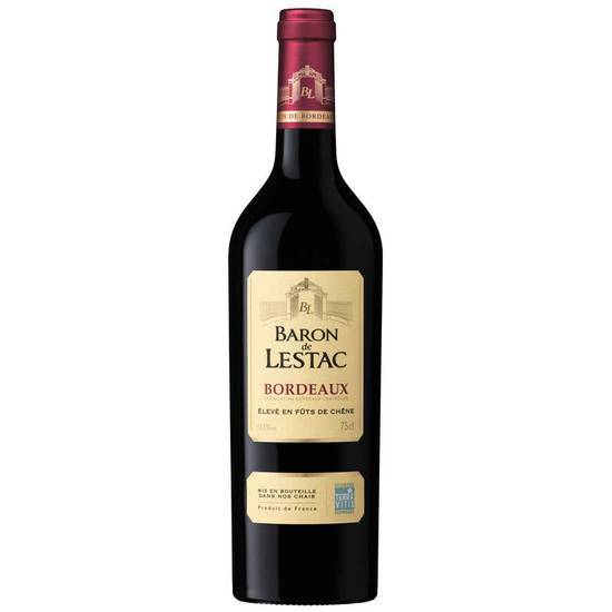 Baron De L'estac bordeaux baron de lestac vin rouge 75 cl