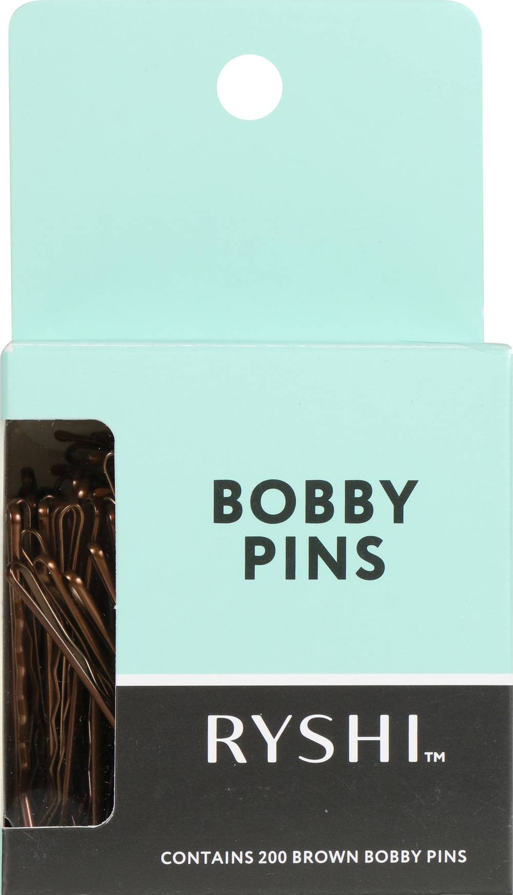 Ryshi Bobby Pins, Brown (200 ct)