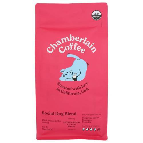 Chamberlain Coffee Social Dog Coffee Blend (12 fl oz)