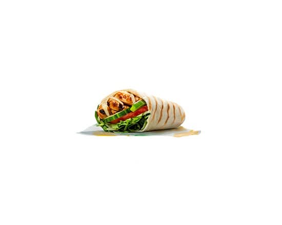 Sweet Onion Chicken Teriyaki Grilled Wrap