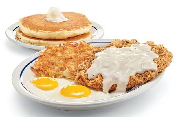 Country Fried Steak And Eggs