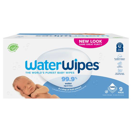 Waterwipes Baby Wipes (9 ct)