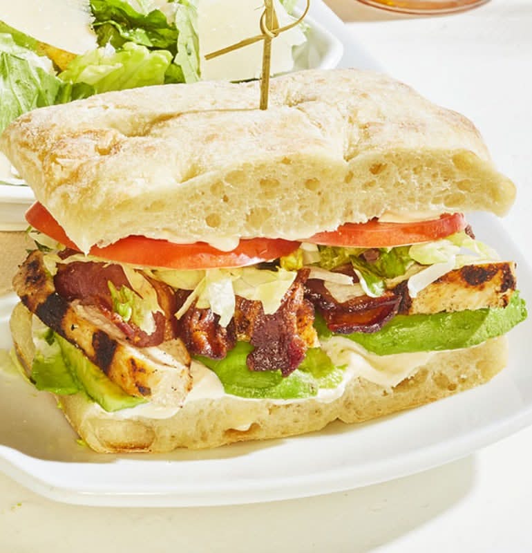 CHICKEN CALIFORNIA CLUB SANDWICH