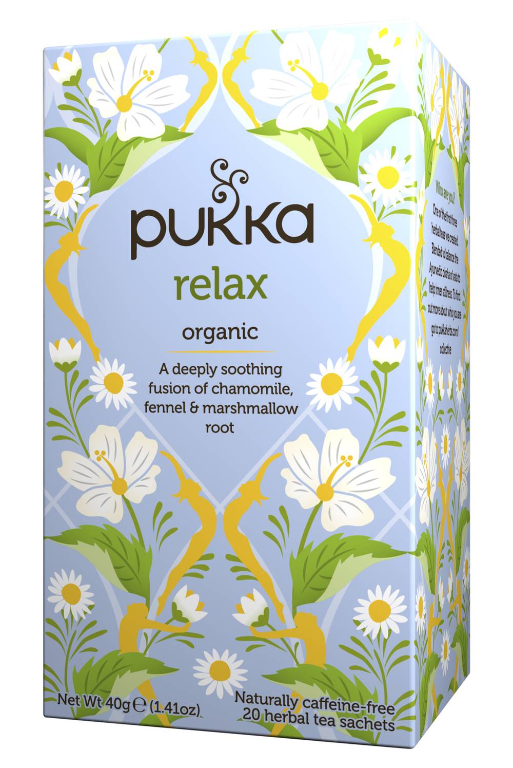 Pukka Organic Relax Tea Bags (40g, 20 pack)
