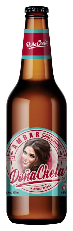 Doña Chela · Cerveza artesanal ambar (355 ml)
