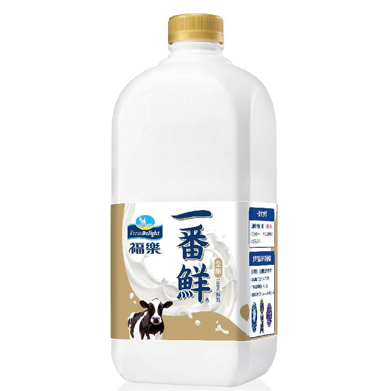 福樂一番鮮全脂鮮乳1830ml到貨效期約6-8天 <1830ml毫升 x 1 x 1Bottle瓶>