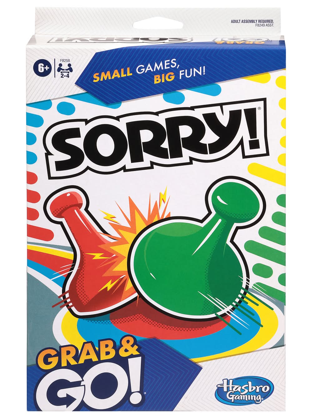 Hasbro Gaming Grab & Go! Sorry! Board Game