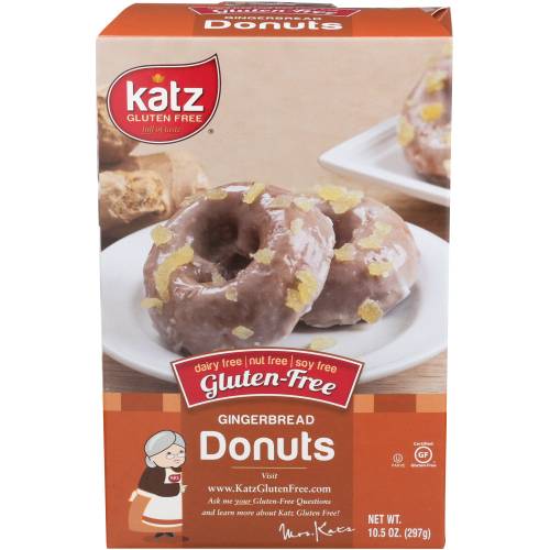 Katz Gluten Free Gingerbread Donuts