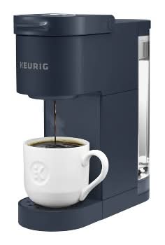 Keurig K-Mini Go Single-Serve K-Cup Pod Coffee Maker, Navy
