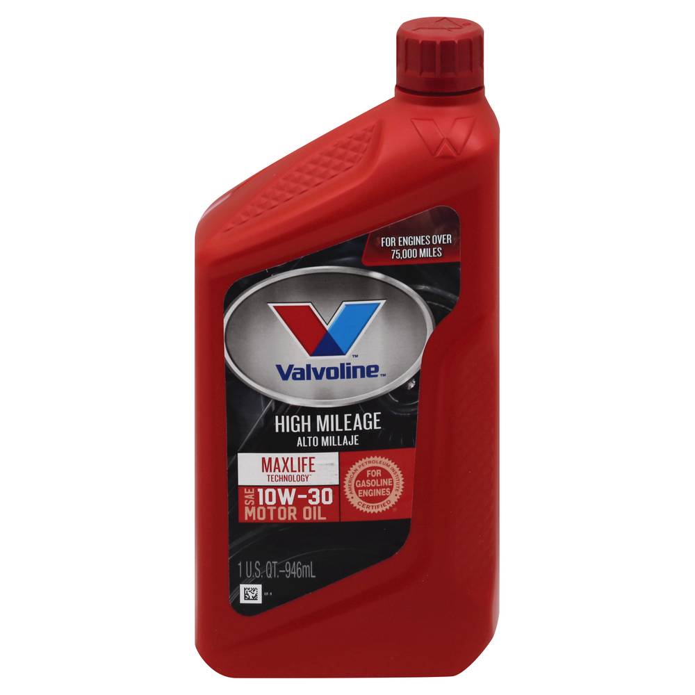 Valvoline Maxlife High Mileage Sae 10w-30 Motor Oil