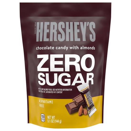 Hershey's Zero Sugar Chocolate Candy With Almonds