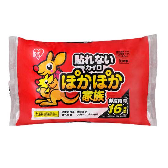 日本愛麗思袋鼠家族暖暖包16小時(10入裝) <1Pack包 x 1 x 1PACK包> @33#4905009678938