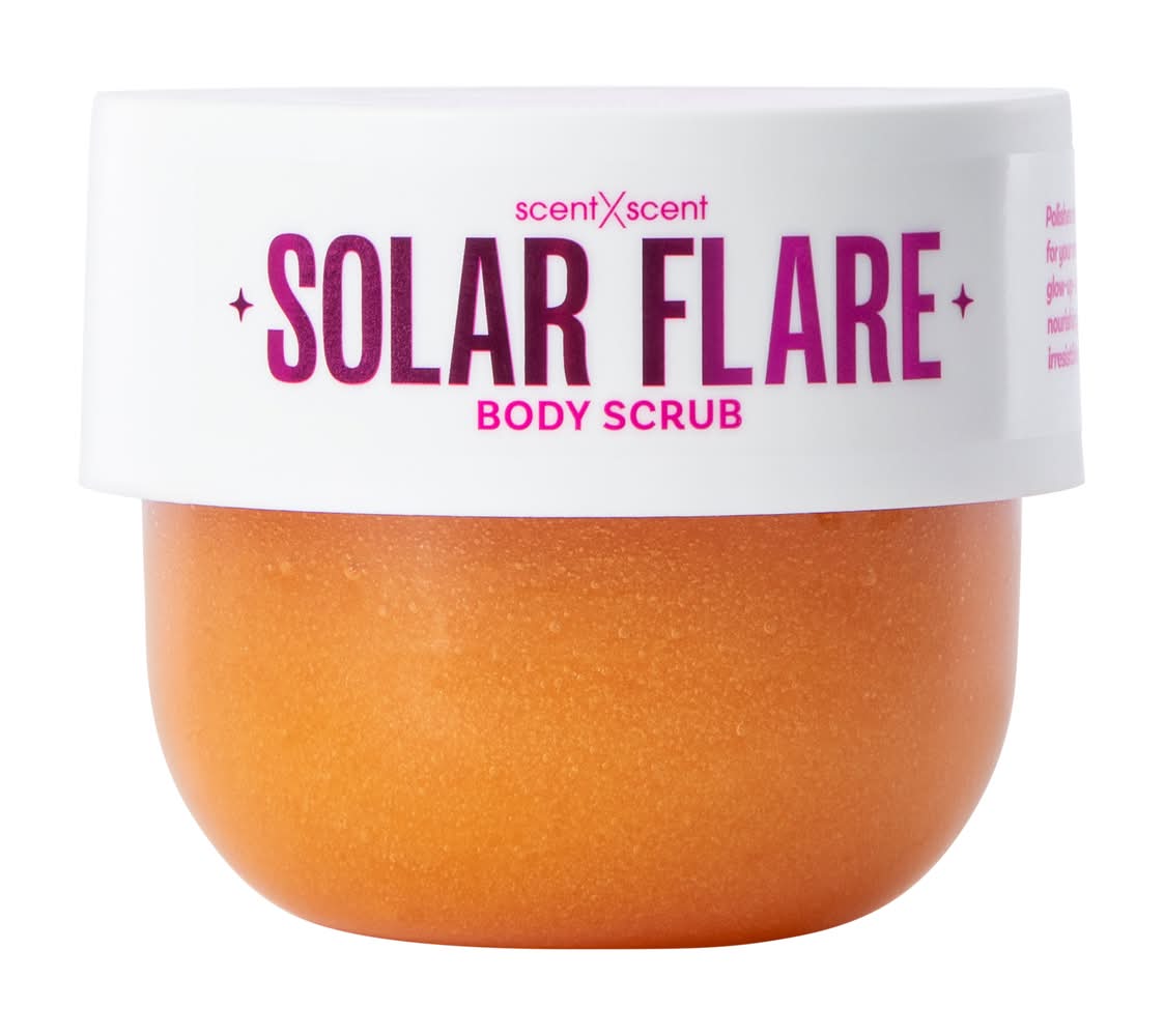 Solar Flare Brazilian Caramel Dreams Body Scrub 13oz Salted Caramel, Sweet Pistachio & Whipped Vanilla