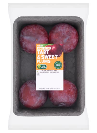 ASDA Tart and Sweet Plums (400g)