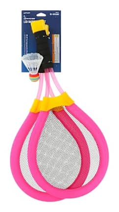 LED Badminton Set Pink