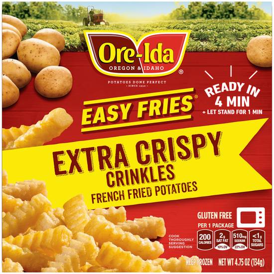 Ore-Ida Easy Fries Extra Crispy Crinkles French Fried Potatoes