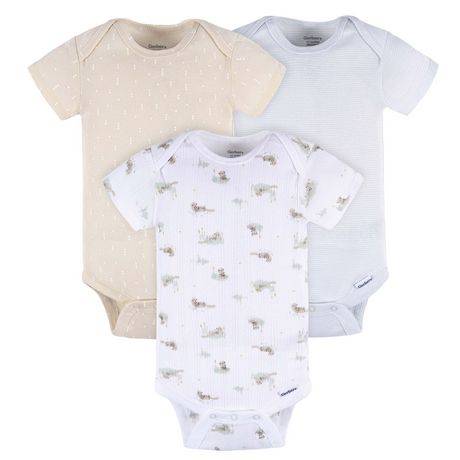 Gerber - 3 Pack Onesies - Otterly Cute (Size: 0-3 Months)
