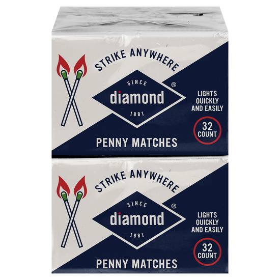 Diamond Strike Anywhere Matches pack (10 ct)