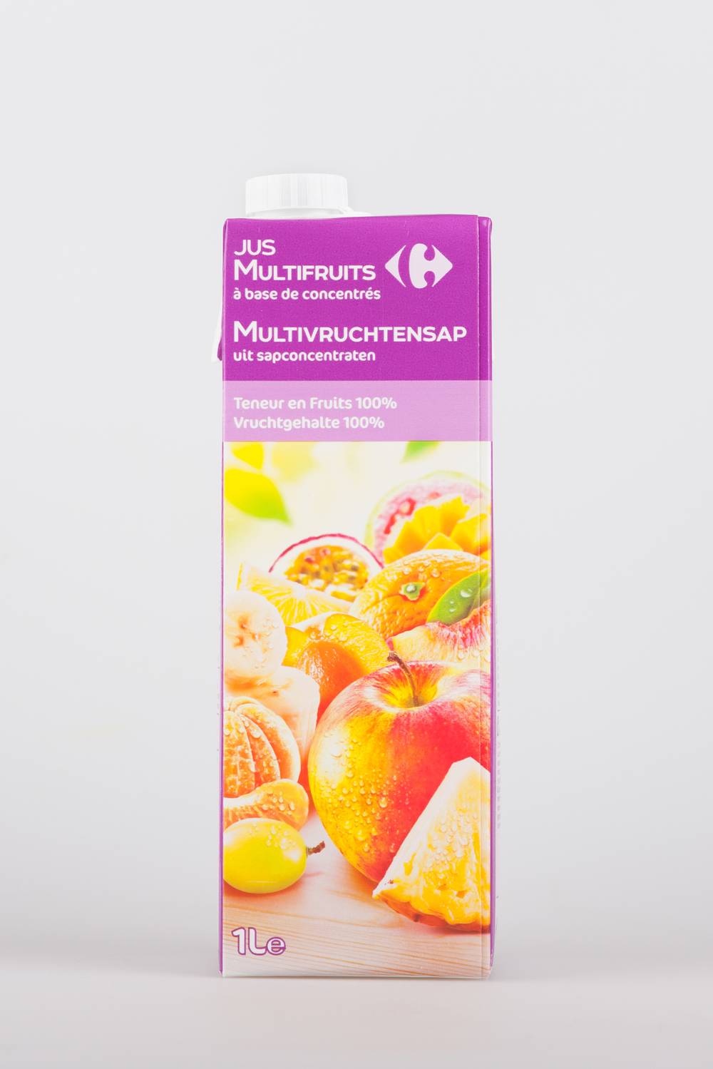 Carrefour - Jus, multifruits (1L)