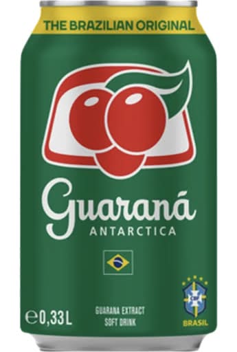 Guarana Antarctica Soft Drink 330mL
