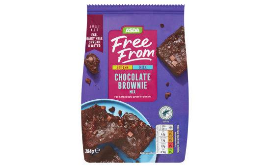 Asda Free From Chocolate Brownie Mix 284g