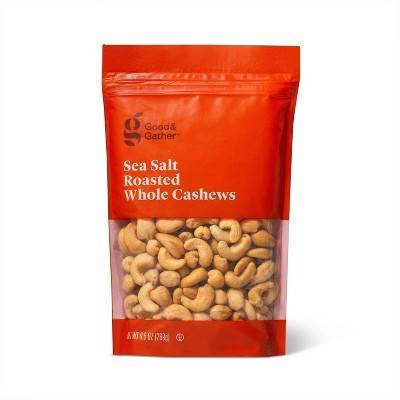 Good & Gather Sea Salt Roasted Whole Cashews - 9.5oz - Good & Gathertm