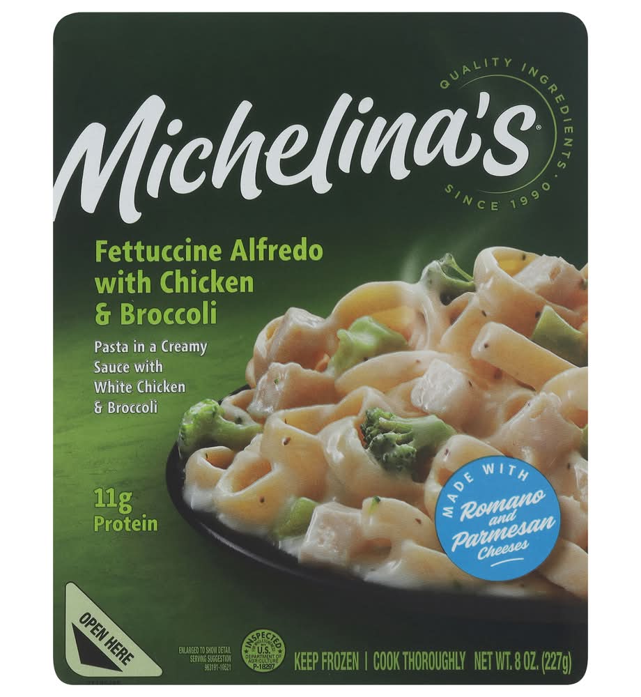 Michelina's Fettuccine Alfredo With Chicken & Broccoli (8 oz)