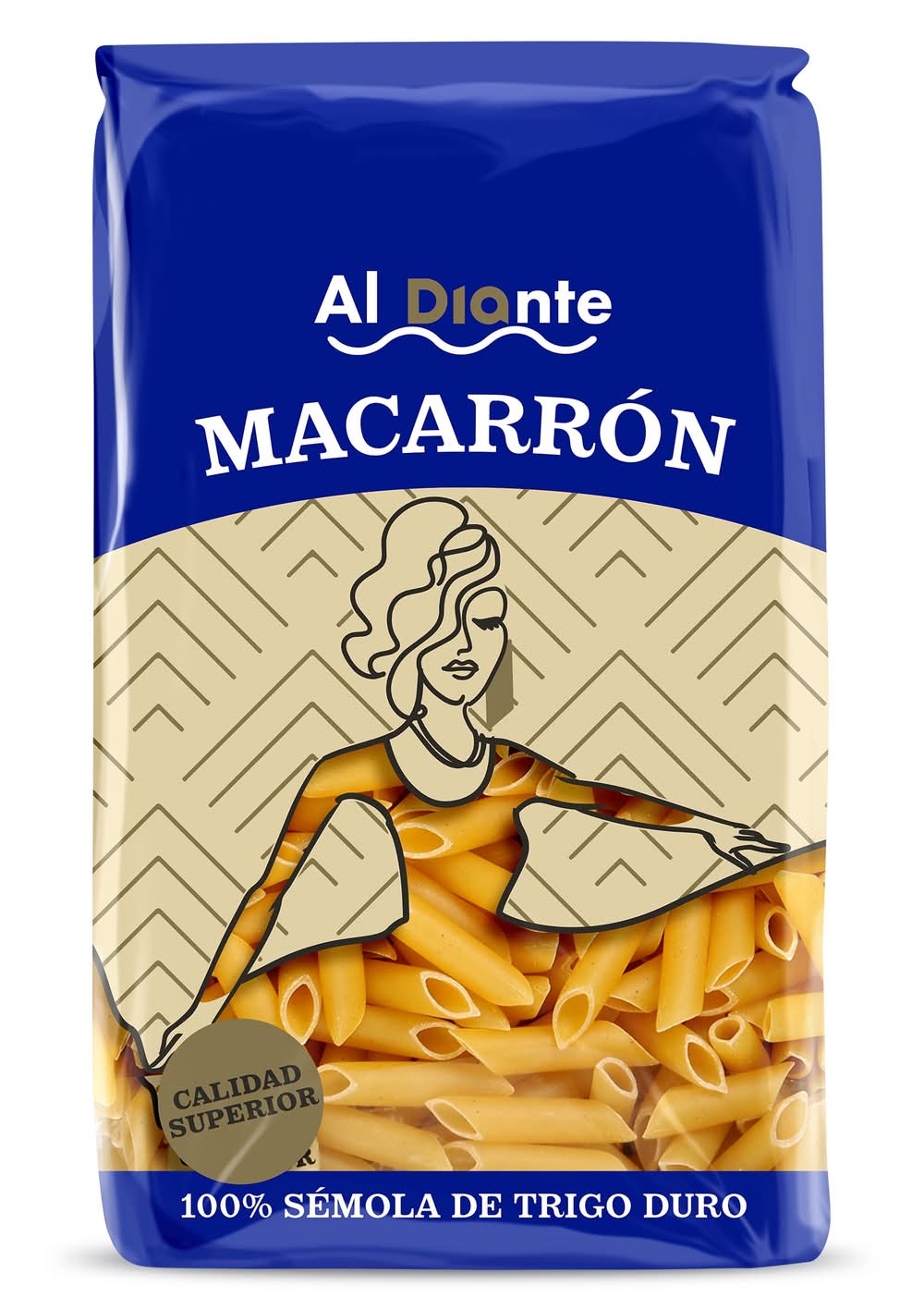 Macarrón Al Diante Dia Bolsa 500 G