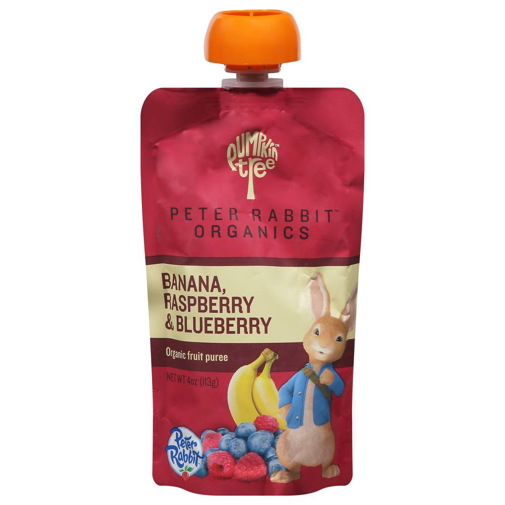 Pumpkin Tree Peter Rabbit Banana Raspberry & Blueberry Puree