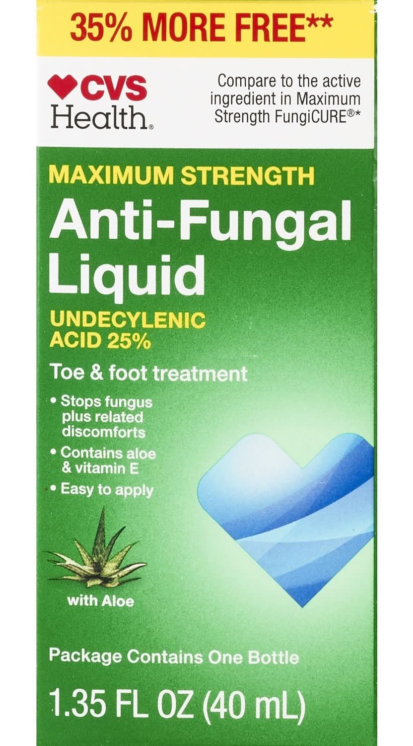 CVS Pharmacy Aloe & Vitamin E Antifungal Liquid (1 fl oz)
