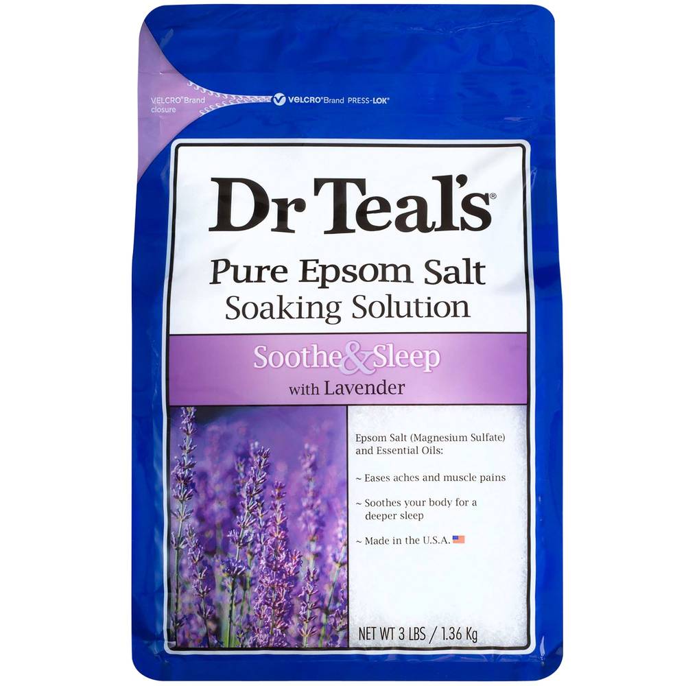 Dr Teal's Pure Epsom With Salt Soaking Solution