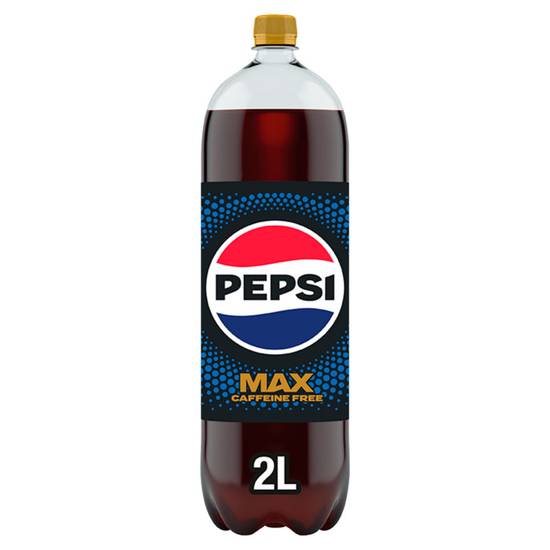 Pepsi Max No Caffeine Bottle 2L