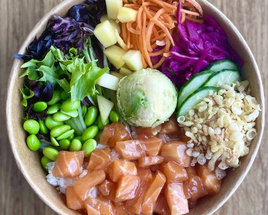 Poké au Saumon Classique / Classic Salmon Poke Bowl