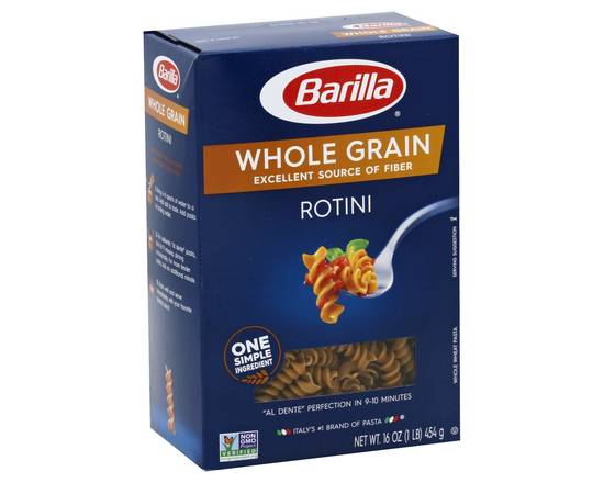 Barilla · Pasta Rotini Whole Grain Box (16 oz)