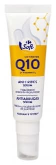 Serum facial antiarrugas Q10 Carrefour Soft 30 ml.