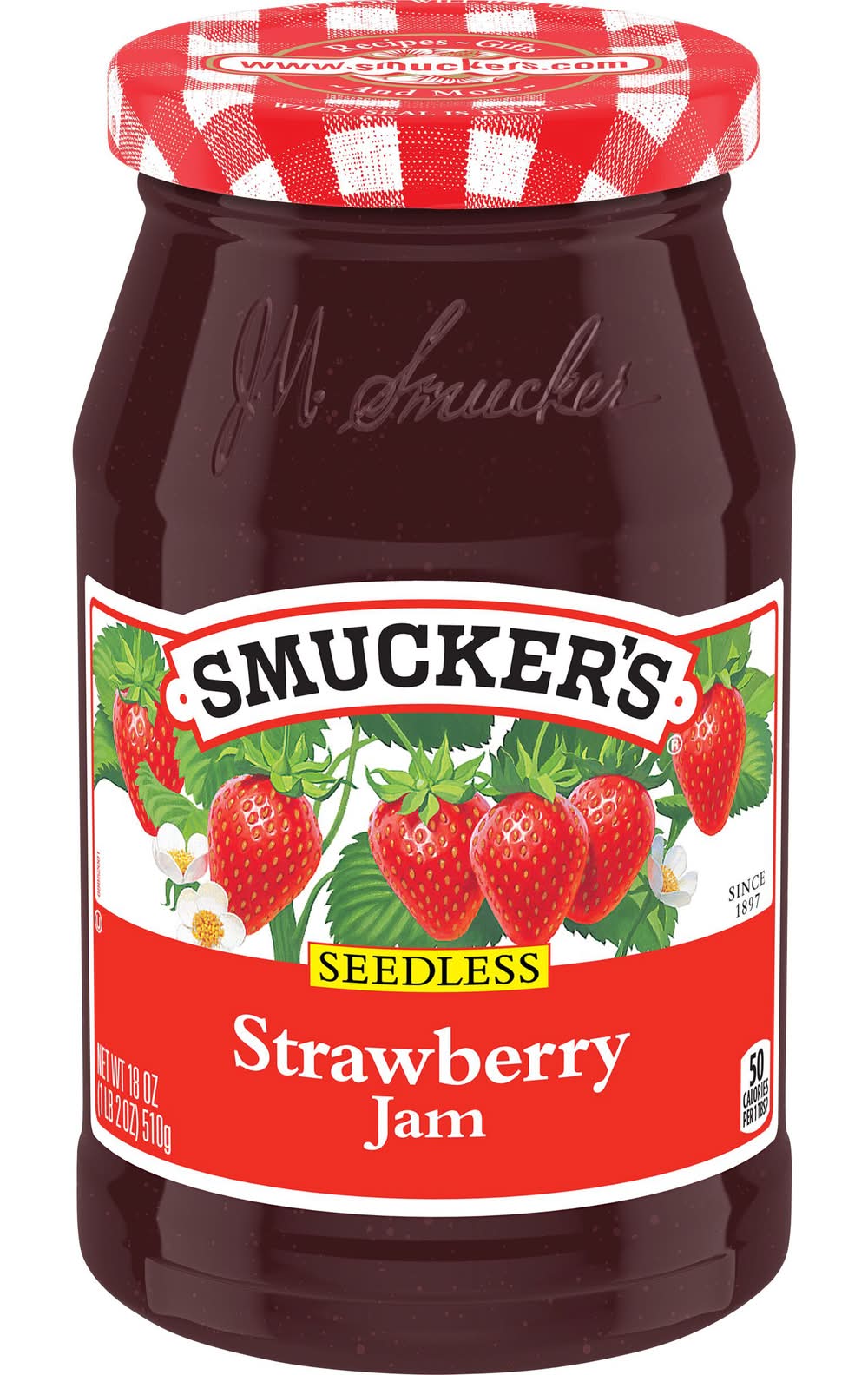 Smucker's Seedless Jam, Strawberry (18 oz)