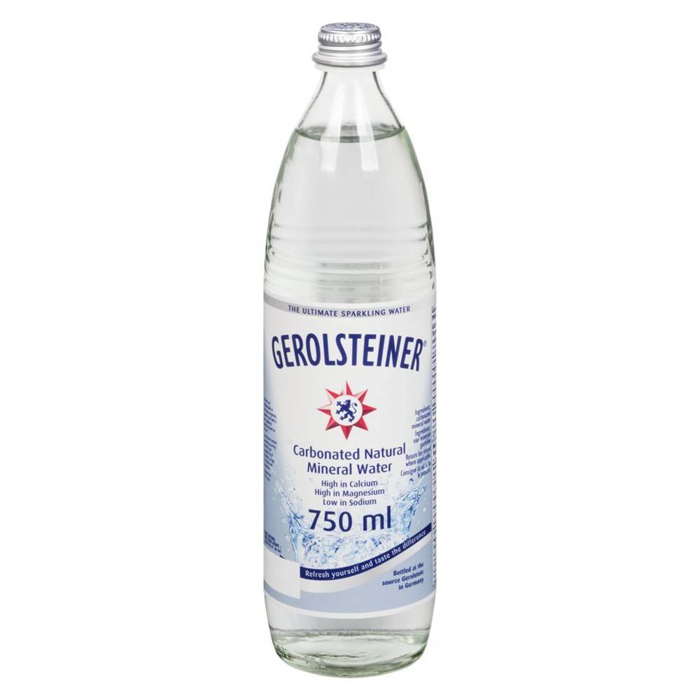Gerolsteiner Mineral Water (750 ml)
