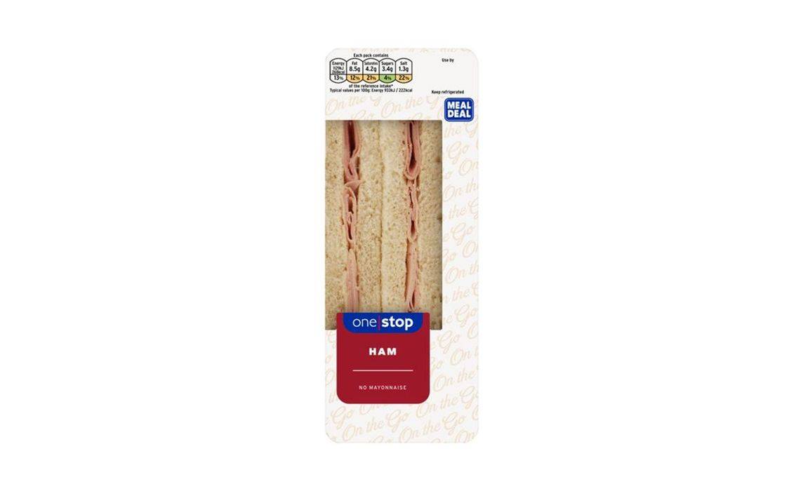 £4 Meal Deal: Just Ham Sandwich + Drink + Snack