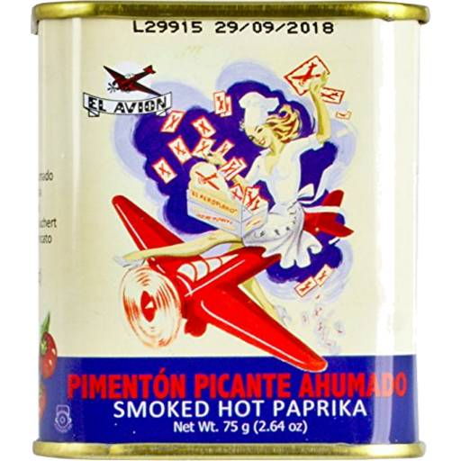 El Avion Smoked Hot Paprika 75g