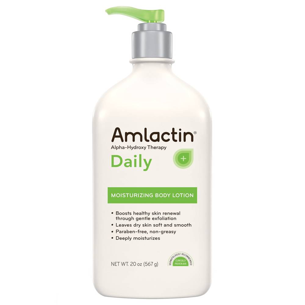 Amlactin Moisturizing Body Lotion, 20 oz