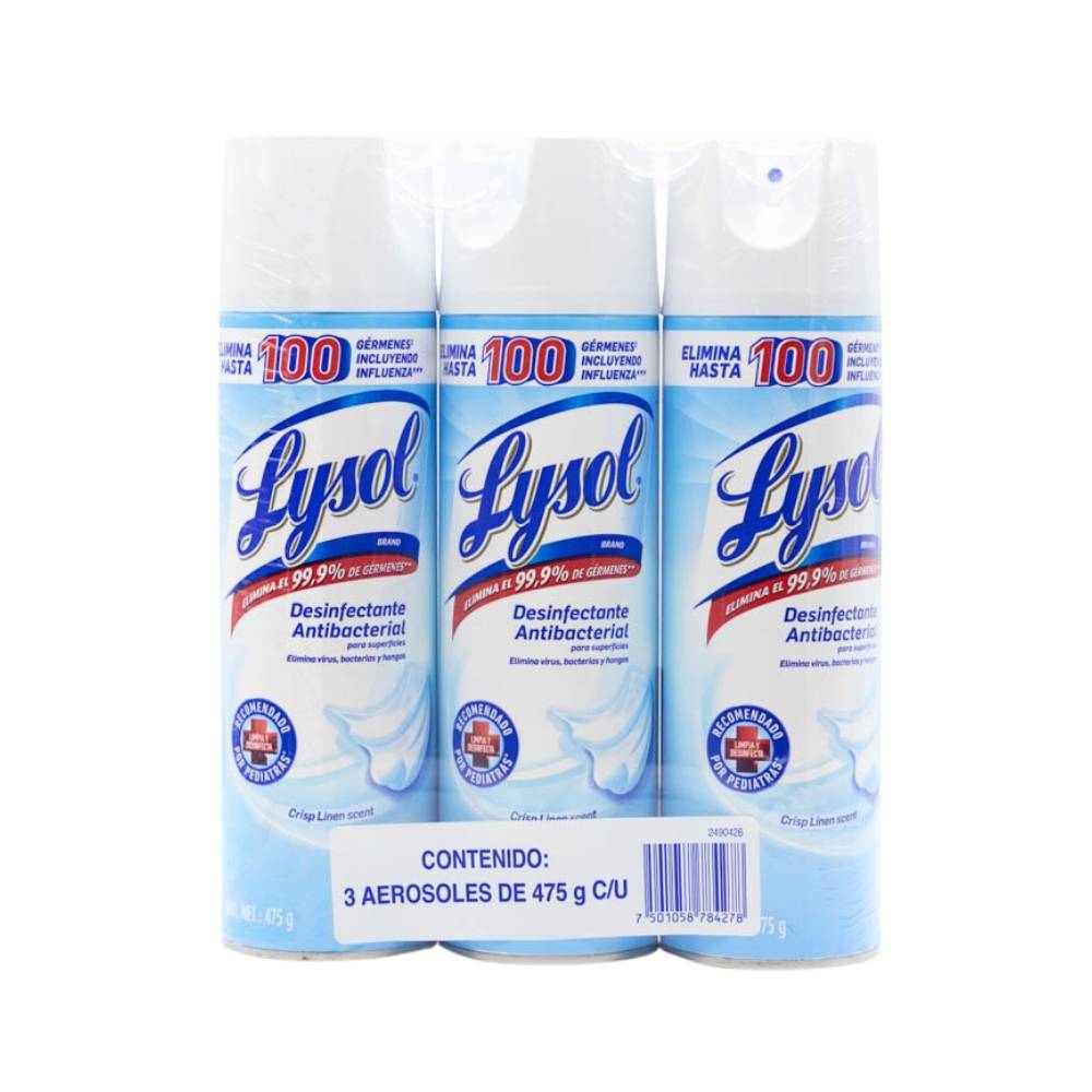 Lysol spray dresinfectante